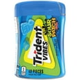 thumbnail image 3 of Trident Vibes Sour Patch Kids Sugar Free Gum, Blue Raspberry, Regular Size, 40 Piece Bottle, 3 of 11