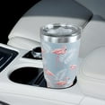 thumbnail image 3 of Flamingo Tumbler, 40 Oz Tumbler with Handle and Straw, Flamingo Cup/Coffee Cup/Water Bottle, Flamingo Decor/Ornaments/Stuff - Pink Flamingo Gifts for Women, Girls, Kids, 40 Ounce Tumbler with Handle, 3 of 6