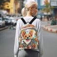 thumbnail image 7 of WOBOGO Smiling Corgi Dog Butterfly Backpack Durable Lightweight Shoulder Bag Built-in Laptop Sleeve and Multiple Utility Compartments, 7 of 7