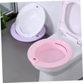thumbnail image 3 of OULII Portable Sit Bath Plastic White for Patient Care Adults 1Pack, 3 of 8