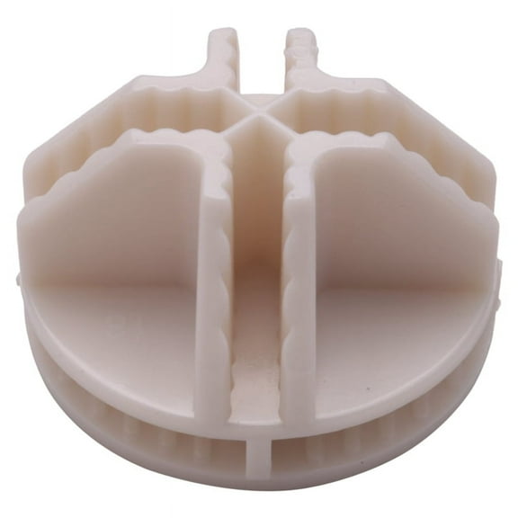 20 Pcs Grid Cube Connector Abs For Wire Cube Storage Shelving (White)