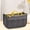 Gray#5, variant on XiYing Travel Liner Bag Organizer - Double Zip Cosmetic Case for Toiletry Storage - Large Capacity Pouch for Handbag - Mesh Pocket Travel Accessories for Women, Men - Packing Cube for Suitcase