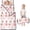 Pioneer Flower Floral Print Pattern-2, variant on Pioneer Flower Floral Print Pattern Toddler Nap Mat for Teens Preschool Daycare, Teens Sleeping Mat Bag, Toddler Sleeping Bag with Pillow