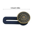 thumbnail image 2 of Button Extenders for Jeans, Pants, No Sewing Instant Waistband Extension, Effortless Fit, Ideal for Men & Women, Comfort Reusable, Perfect Waist Extenders, 1 Pcs, 1.38 Inches, 2 of 5