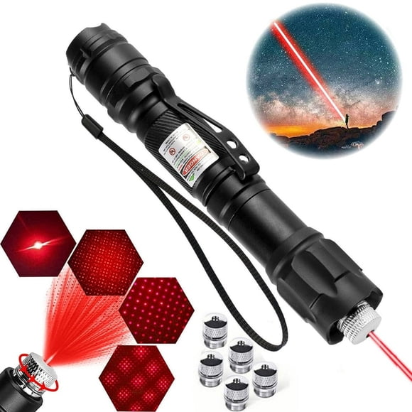 6000Miles Laser Pointer Pen Red Visible Beam + Rechargeable Battery