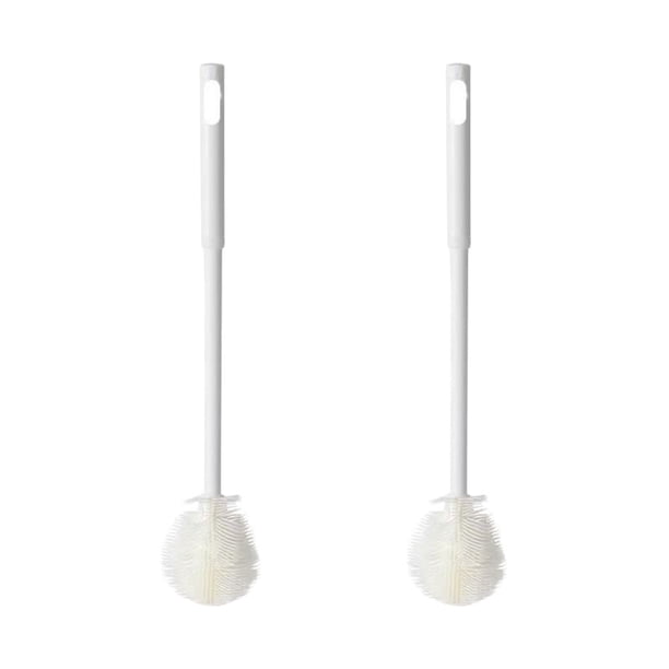 Toystoory 2 pack/lote cepillo de taza de cerdas suaves y finas para fregar fácilmente el almacenamiento colgante para prevenir el crecimiento de Suministros de limpieza para el hogar