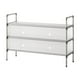 thumbnail image 1 of Zapatero de varios niveles con estructura metálica, resistente y apilable, ideal para armario, dormitorio, pasillo y sala de estar. Construcción duradera de plástico y acero, fácil de montar., 1 of 6
