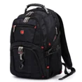 thumbnail image 1 of Switzerland - Versatile S Backpack 17-inch laptop bag, 45-liter travel bag, university bag, USB charging port, waterproof Black 16 inches, 1 of 5