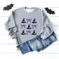 thumbnail image 6 of Coquette Witch Hat Collage - Women's Graphic Sweatshirt, 6 of 16