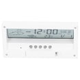 thumbnail image 1 of Reloj digital, reloj despertador electrónico multifunción, reloj despertador con temperatura y humedad, diseño aerodinámico, 1 of 12