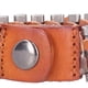 thumbnail image 3 of Muequera de cuero, cuero partido de vaca Pulsera de cuero genuino Pulsera de cuero, estilo trenzado ajustable para regalo Presente Hombres Mujeres Ami,Pulsera Hip-Hop Pulsera Pulsera de cuero Pulsera Higoodz Arte y Manualidades, 3 of 7