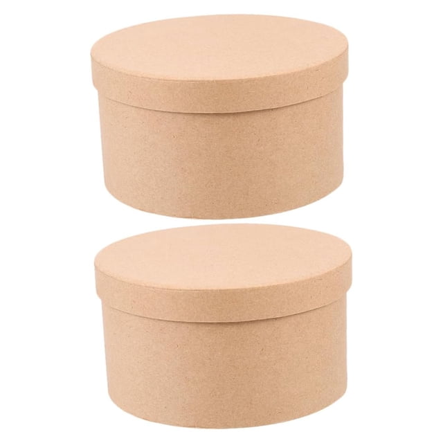 Cajas de Embalaje Redondas para Galletas con Tapas Cajas de Cartón para Pasteles para Galletas Dulces de Boda a Granel Caja de Repostería