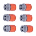 thumbnail image 4 of Hose Adapter, 6Pcs Flexible Quick Connector  For Garden For Swimming Pool US Standard, 4 of 8