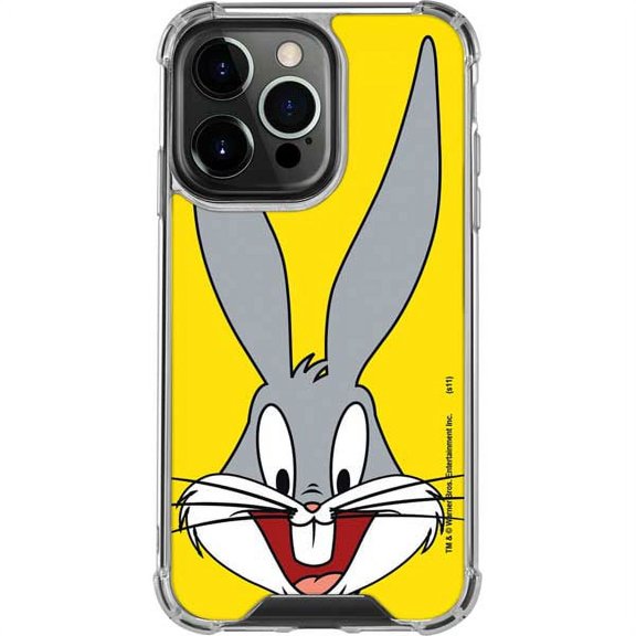 Skinit Cartoons Bugs Bunny Zoomed In iPhone 14 Pro Clear Case