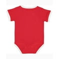 thumbnail image 2 of Rabbit Skins Infant Retro Ringer Bodysuit - RED/ WHITE - 6MOS, 2 of 2