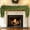 6 FT, variant on Guvpev 9FT Real Touch Christmas Cedar Garland - Artificial Christmas Garland Soft & Thick Fake Green Faux Pine Needles Garlands for Table Mantel Staircase Holiday Home Indoor Outdoor Xmas Decor