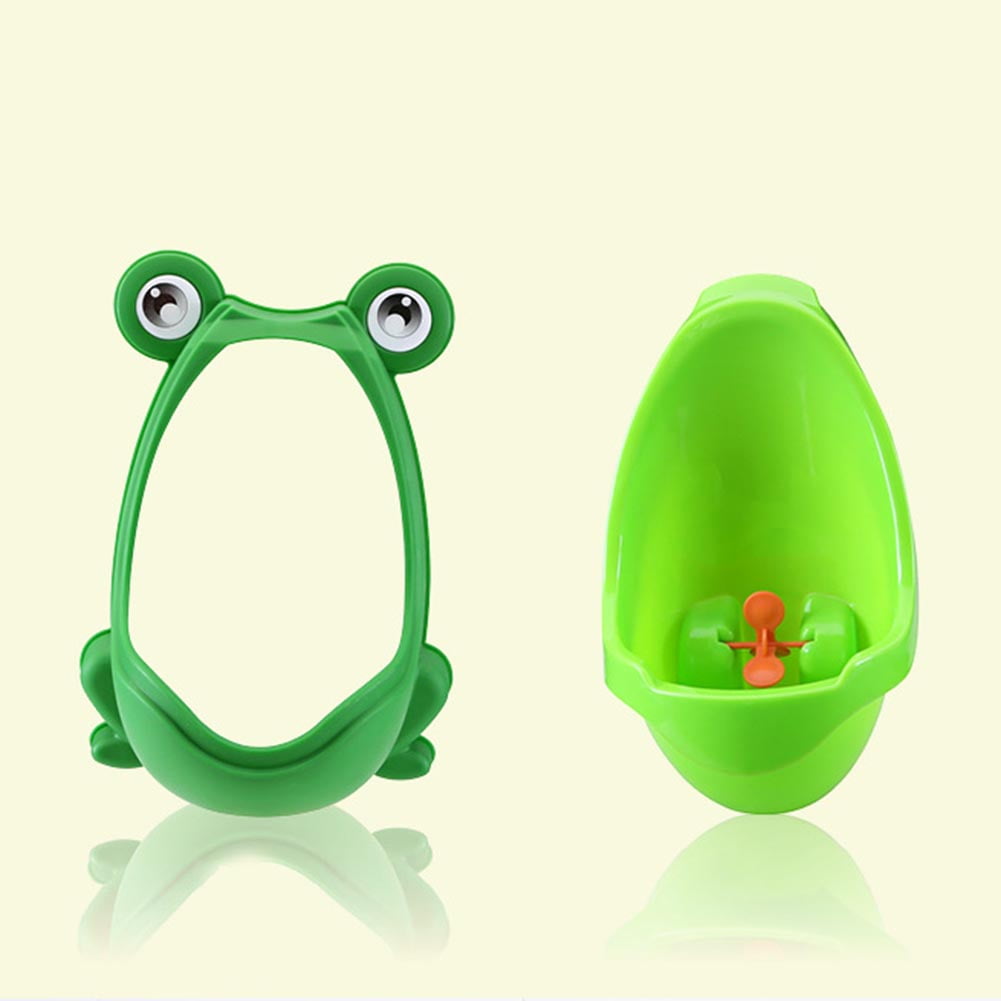 Sarkoyar Cartoon Frog Bathroom Kids Toddler Potty Toilet Training Pee Trainer Boys Urinal