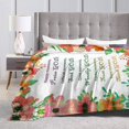 thumbnail image 4 of Healing Throw Blanket- Christian Prayer Caring Blanket Names of God Inspirational Soft Inspirational Blankets and Throws 40x 50 inch Throw Blankets Perfect Caring Gift for Kids Mens Womens, 4 of 6