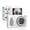 White, variant on FHD Digital Camera, 48MP Digital Zoom Autofocus Compact Small Camera, Digital Camera for Kids, Anti Shake Pocket Vlogging Camera for Kids Teens Adult Beginner