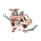 thumbnail image 5 of Juego de herramientas para niños, camión de juguete de construcción, juego de rol, regalo, kit de herramientas de madera para viajes. Ambulancia, 5 of 9
