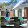 thumbnail image 2 of Electric Pressure Washer, 4200PSI Portable Power Washer, Hidrolavadora with Adjustable Nozzle Angle, for Cars, Driveways, Fences, Patios, Home Washing - Orange, 2 of 6