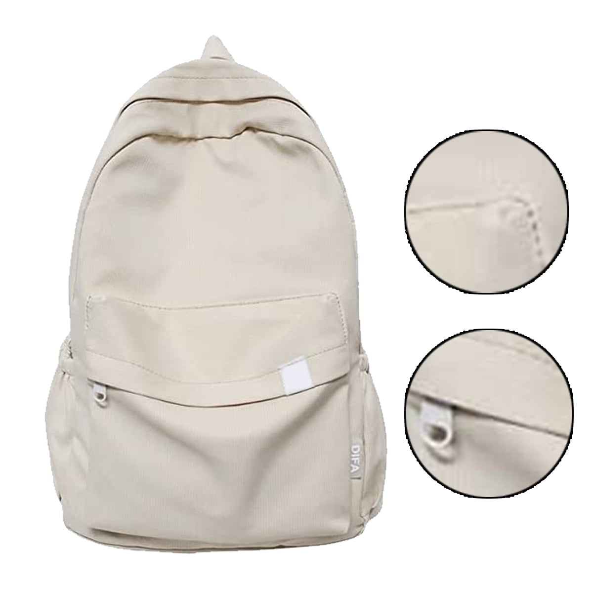 2023 Backpack Small Bags Girls Solid Color Backpack Outdoor