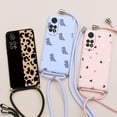 thumbnail image 2 of Funda trasera de silicona con cordón para Xiaomi Redmi Note 11, 11s, 11 Pro, 2 of 4