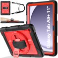 thumbnail image 1 of Funda BMOUO para Samsung Galaxy Tab A9+ Plus 11" 2023 Rojo/Negro, 1 of 9
