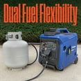 thumbnail image 5 of Westinghouse 4000 Peak Watt Dual Fuel Portable Inverter Generator, RV Ready, Remote Start with CO Sensor, 5 of 11