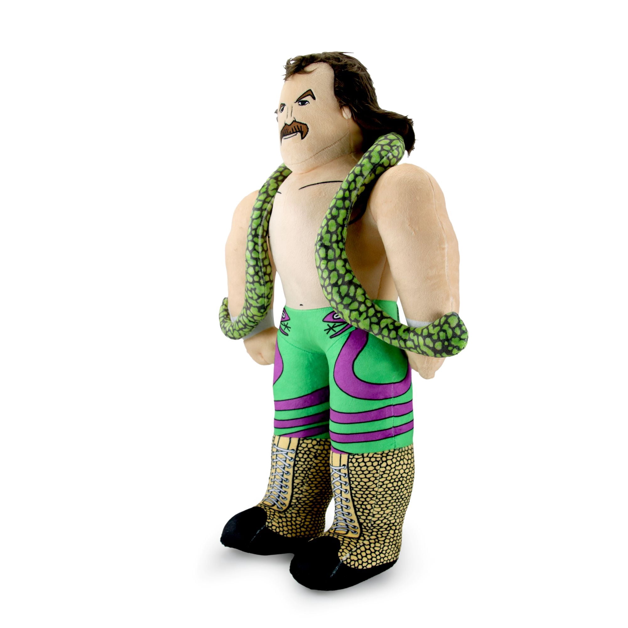 WWE 23" Full Body Plush Jake the Snake, Stuffed Action Figure, Children Ages 3+