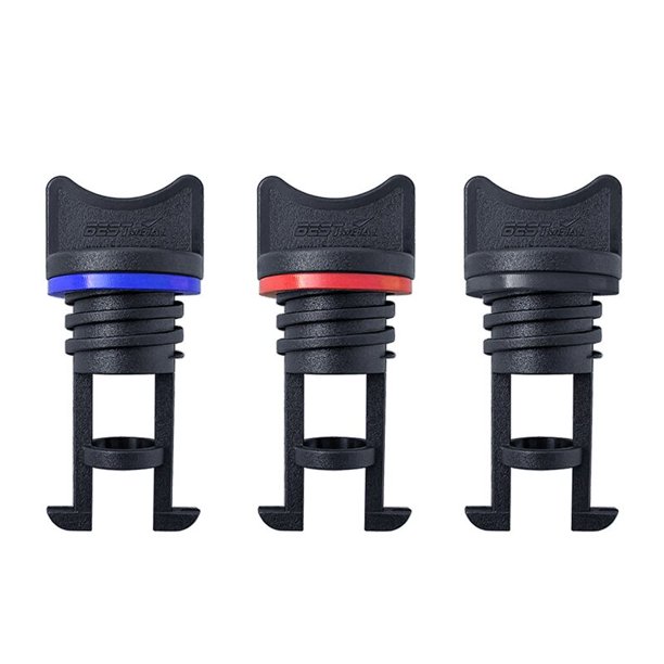 Reemplazo de tapón de drenaje de barco de nailon para balsa de yate marino con rosca gruesa de 19mm, tapón de drenaje de tamaño estándar, accesorios para canoa de Kayak, 3 uds. ZefeiWu 8390614802704