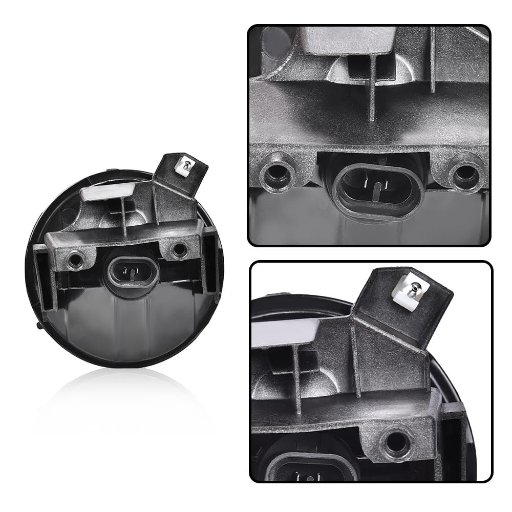 CROSSDESIGN Front Bumper Fog Lights Fit for Dodge Dakota 2001-2004/Dodge Durango 2001-2003