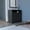 Black, variant on Depot E-Shop Lizton 3-Drawer Dresser with Single-Door Storage Cabinet, Black