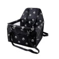 thumbnail image 1 of Asiento de coche plegable para mascotas con correa de seguridad y bolsillo de almacenamiento con cremallera, 1 of 1
