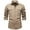 BB-Khaki, variant on BiZtdJrK Men's Western Cowboy Work Shirt Chest Pockets Long Sleeve Cargo Tops Solid Casual Hiking Fishing Shirts, Khaki, M