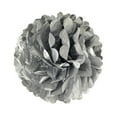 thumbnail image 2 of Wrapables 12" & 8" Set of 5 Tissue Pom Poms Party Decorations for Weddings, Birthday Parties Baby Showers and Nursery Décor, Silver & Polka Dots, 2 of 4