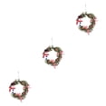 thumbnail image 2 of Advancent Guirnalda de Navidad atmósferas fiesta simulación Navidad guirnalda reutilizable pared decoración interior adorno artesanal Type4 NO4, 2 of 6