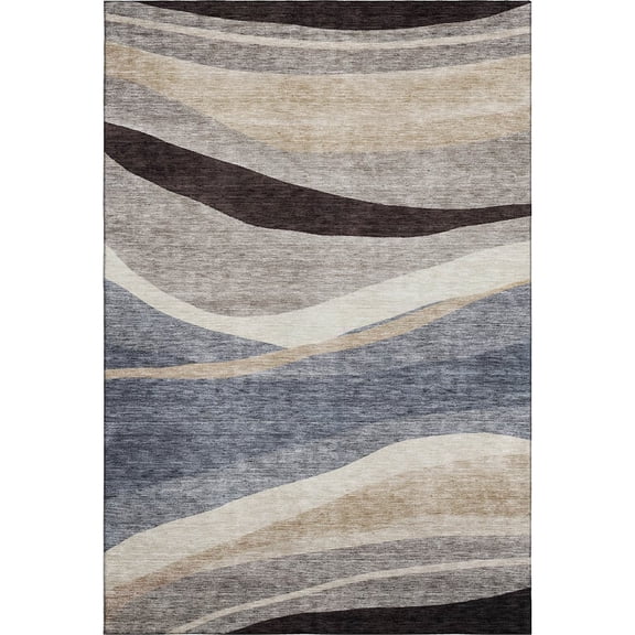 Dalyn Rugs Premium Machine Washable Mayfield AMF1098 Blue 10' x 14' Rug