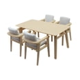 thumbnail image 3 of Juego de mesa y sillas para casa de muñecas Muebles en miniatura Colecciones de accesorios para casa de muñecas 57x28x25 pulgadas, 3 of 9