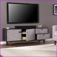 thumbnail image 4 of TV Furniture | Enderly Media Console with Storage | Light Gray MDF | Fits 60-69 Inch TVs, 4 of 7