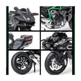 thumbnail image 3 of "Kawaski H2r Miniatura Moto Metal De Luz Y Sonido Base 1:12 negra ", 3 of 4