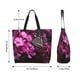 thumbnail image 5 of Easygdp Pink Blossoms Butterfly Bolsas Tote para Mujer, Bolsos de Hombro para Viaje, Bolsos de Mano de Gran Capacidad para Compras y Trabajo, 5 of 8