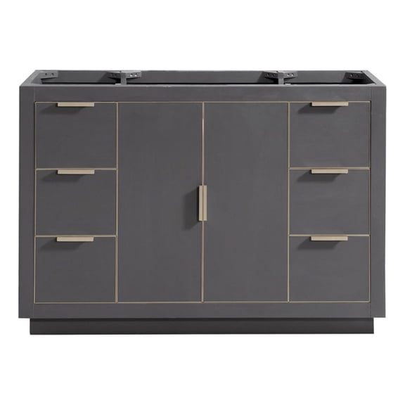 Avanity AUSTEN-V48-TGG Austen 48" Single Free Standing Wood Vanity Cabinet Only - Gold