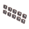 thumbnail image 1 of Lathe Turning Inserts,10 Pcs Turning Inserts CNC Tool Blades Lathe Finishing Inserts Highly Versatile, 1 of 14