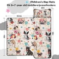 thumbnail image 5 of Dogs with Party Hats and Flowers Toddler Nap Mats for Kids Preschool,Sleeping Mat Bag or Kids,Toddler Sleeping Bag,Toddler Nap Mat or Daycare, 5 of 6