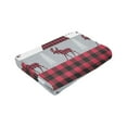 thumbnail image 6 of Kll Fleece Blanket Plush Throw Blanket Buffalo Plaid Forest,Soft Fuzzy Cozy Flannel Blanket For Couch Sofa Bed.(40"X30"), 6 of 9