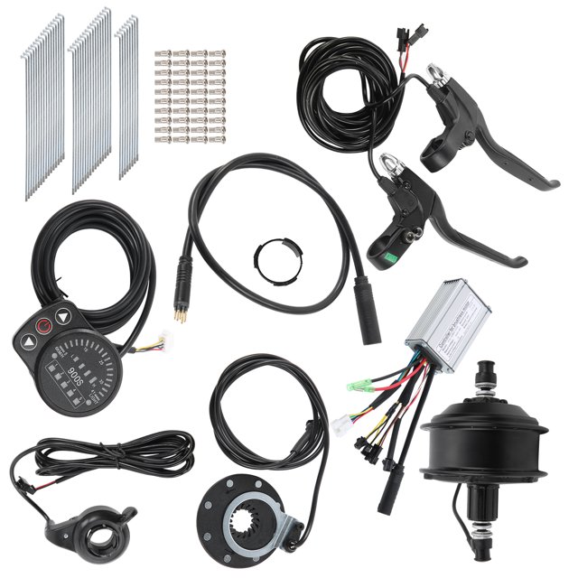 Kit De Conversión De Bicicleta Eléctrica, Motor De Cubo Eléctrico De 250 W Duradero Y Resistente Para Rueda De 26 Pulgadas ANGGREK Motor de casete trasero