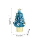thumbnail image 3 of Adornos de plástico para árbol de Navidad con purpurina y estrella | Dulce adorno navideño con forma de pirámide | Centro de mesa festivo para fiestas en casa u oficina, 3 of 6
