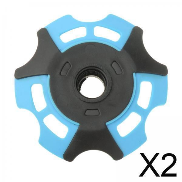 Cesta para bastones de trekking,Cesta para bastones de trekking Cesta para barro extraíble,Diámetro exterior 7,7 cm Reemplazo de canasta para bastones de esquí,Protector de punta de bastones