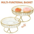 thumbnail image 5 of MEIBUTYUP Metal Wire Fruit Holder for Kitchen Countertop, Fruit Basket Organizer, 1 Set, 5 of 7